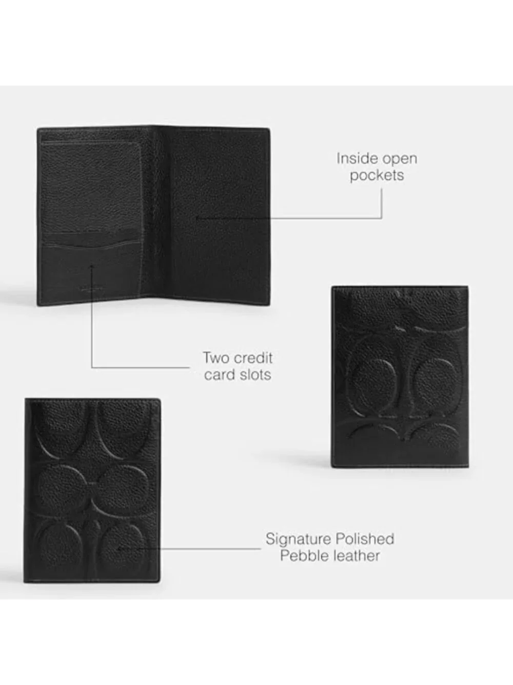 Natural Full-Grain Leather Passport Case | Stylish Travel Organizer & Holder
